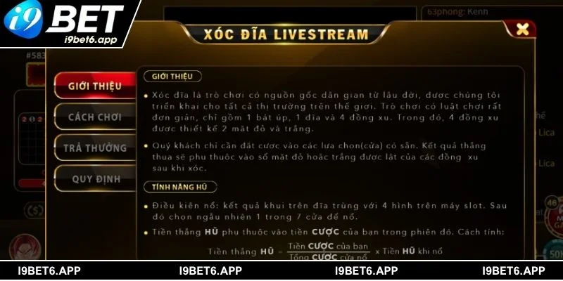 Tân binh có thể dễ dàng tiếp cận luật chơi Xóc Đĩa I9BET